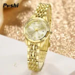 Stainless Steel Strap Quartz Watch