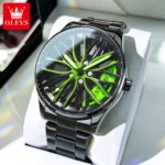 Rotatable Wheel Men Watches